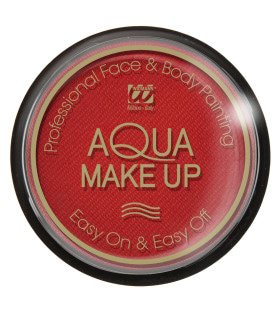 Aqua Make-Up 15gr, Rood