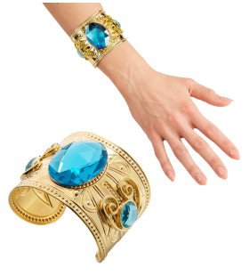 Egyptische Armband Goud Topaas Steen