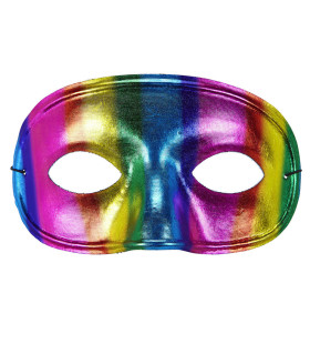 Extravagant Oogmasker Regenboog Metallic