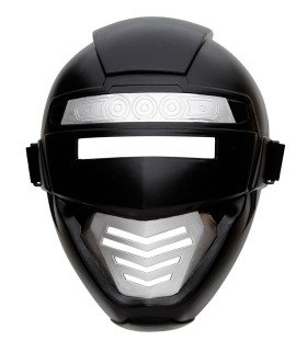 Power Ranger Robotmasker Kind, Zwart