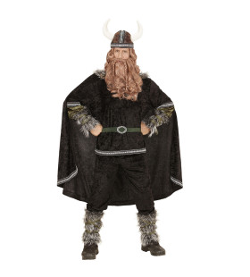 Zwart Ivar De Viking Man Kostuum