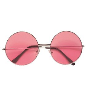 Freaky Bril, 70s Roze Glas