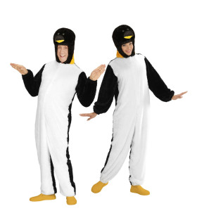 Dieren Onesie Pluche Pinguin Kostuum