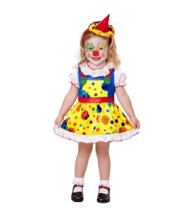 Clown Zoetje Meisje Kostuum