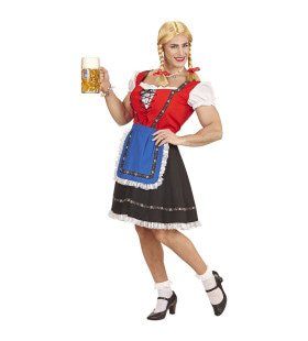 Travestiet Oktoberfest Dirnl Beiersmeisje Voor De Man Kostuum