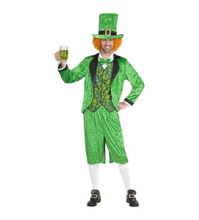 Leprechaun St. Patricksday Kabouter Man Kostuum