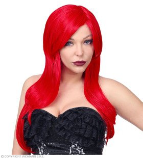 Jessica Rabbit Cosplay Pruik Lang Rood Haar