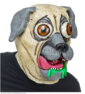 Kwijlende Bulldog Hond Masker