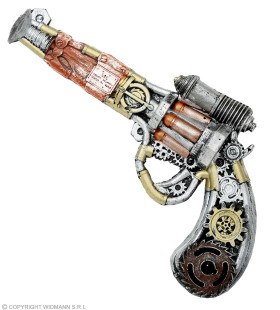 Steampunk Revolver Latex 32 Centimeter