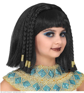 Cleopatra Pruik Met Veel Vlechtjes