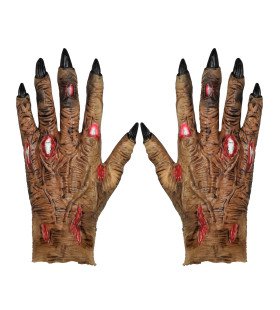 Horror Handschoenen Zombie Klauwen