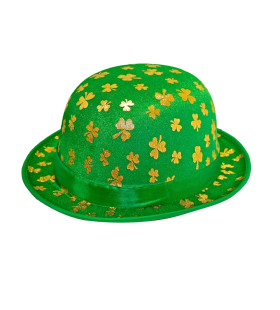 Bolhoed Met Gouden Klavertjes Vier St.patricks Day