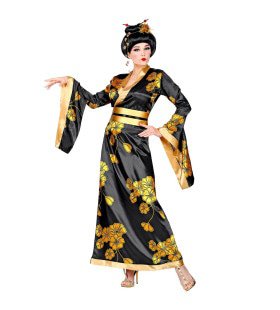 Li San Lotus Geisha China Vrouw Kostuum