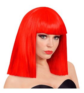 Pruik Showgirl Steil Haar Rood