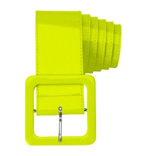 Neon Gele Riem Vinyl