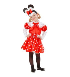 Pluizig Oortjes Muis Minnie Meisje Kostuum