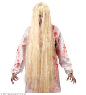 Horror Pruik Morgan 100cm Blond