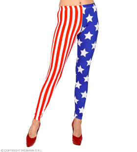 Legging Born In The USA Vrouw Kostuum