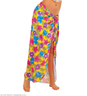 Omslagdoek Hawaii Beach Tropical Flowers Vrouw