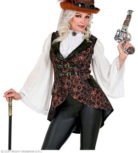 Wheel Of Time Steampunk Vest Vrouw