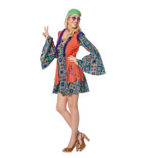 Hippie Summer Of Love Vrouw Kostuum