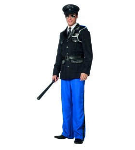 Politie Marechaussee Uniform Man Kostuum