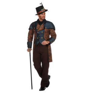 Steampunk Jas Industrieel Man Kostuum