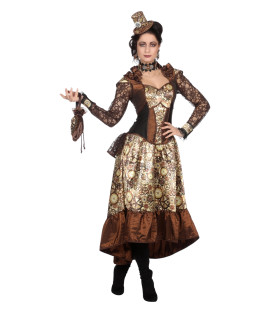 Steampunk Industriele Revolutie Vrouw Kostuum