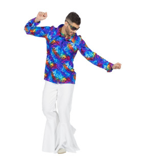 Shirt Disco Atomic Swirls Man