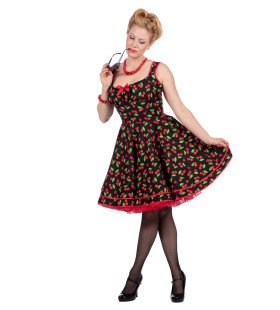 Rockabilly Jurk Fruitige Vrouw