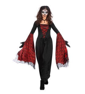 Vleermuisjurk Cruella De Los Muertos Vrouw