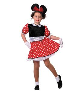 Jaren 50 Style Minnie Modern Meisje Kostuum