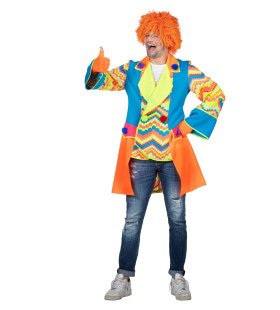 Enorm Grappige Kleurrijke Clown Thijs Man