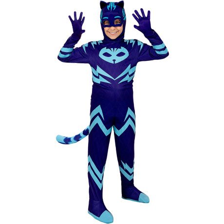 Deluxe Catboy Pj Masks Blauw Kind Kind Kostuum