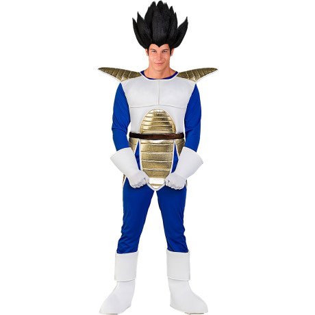 Vegeta Space Dragon Ball Man Kostuum