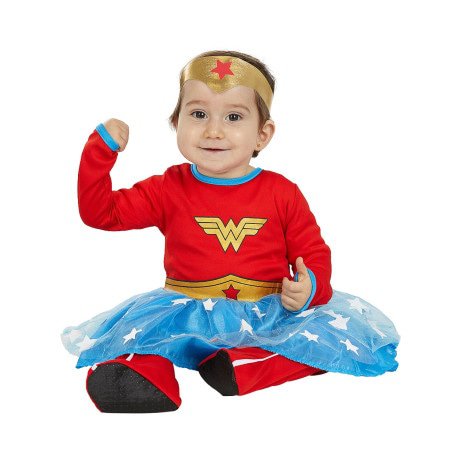 Super Girl Mini Wonder Woman Baby Meisje Kostuum