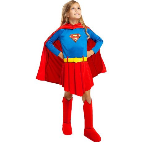 Jonge Superheldin Supergirl Kind Meisje Kostuum