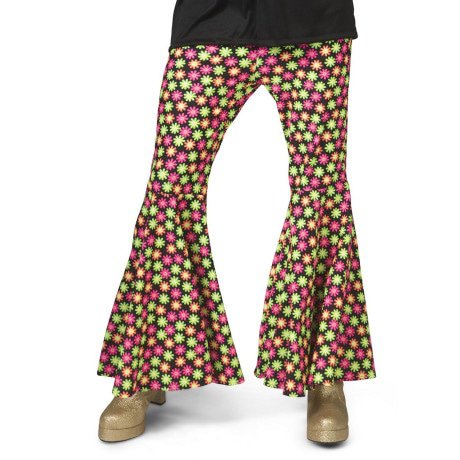 Fluor Flower Power Goes Disco Broek Man