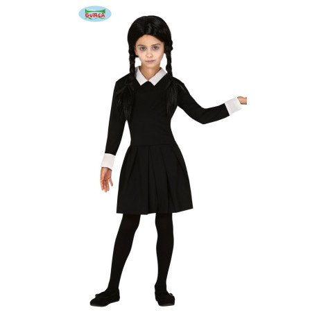 Thursday Addams Family Horror Meisje Kostuum