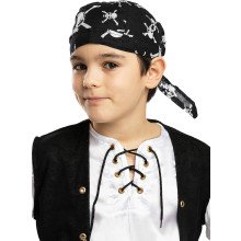 Black Pirate Bandana Kind