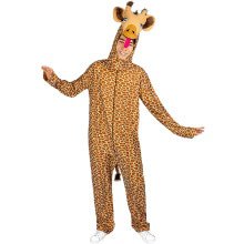 Mega Relaxte Giraffe Onesie Kostuum