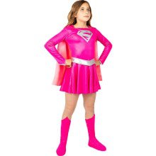 Suikerzoete Superheldin Pink Force Meisje Kostuum