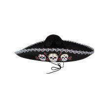 Mexicaanse Mariachi Skull Hoed