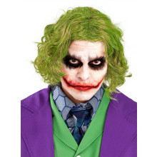 Groen Pruik The Joker Voor Mannen - The Dark Knight Edition