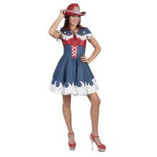 Lenige Lia Line Dance Cowgirl Vrouw Kostuum