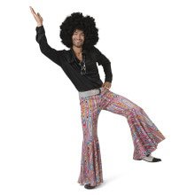 Zwart Shirt Disco Dancer John Man