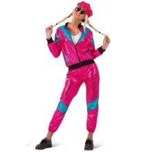 Pink Fun Trainingspak Roxan Vrouw Kostuum