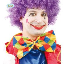 Geruite Vlinderdas Clown 30 Centimeter