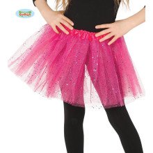 Roze Tutu Met Glitter Regen Kind