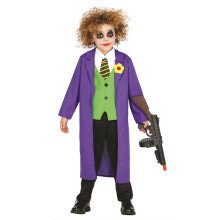 Maffe Gotham City Joker Jongen Kostuum